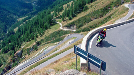 Alpenpass Jaufenpaß (Passo di Monte Giovo)