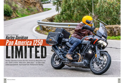 Fahrtest: Harley-Davidson Pan Amercia 1250 Limited zum Download