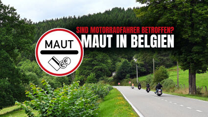 Belgien-Maut ab 2027: gilt sie auch für Motorräder?