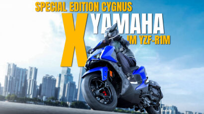 Yamaha Cygnus X Special Edition: 125er-Roller im R1M-Look