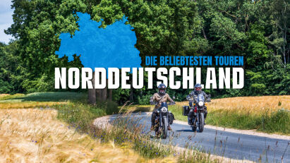 Nordsee, Ostsee, Lüneburger Heide & Mecklenburg – beliebtesten Motorradtouren