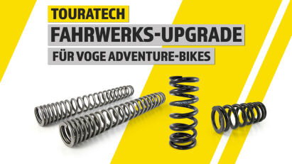 Touratech Suspension Fahrwerks-Upgrade für die Voge Adventure-Bikes