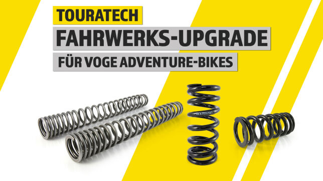 Touratech Suspension Fahrwerks-Upgrade für die Voge Adventure-Bikes