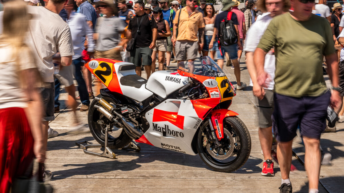 70 Jahre Rennsport: Yamaha feiert in Goodwood – Bild 1