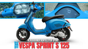 Vespa Sprint S 125 im Test: klassischer Achtelliter-Sport