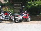 Motorrad von Wölfin