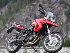 Motorrad von Wölfin