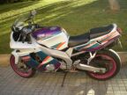 Motorrad von Wölfin