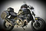 Motorrad von Wölfin