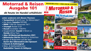 Vorschau: Motorrad & Reisen Ausgabe 101