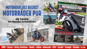 Motorräder PUR 01/2021 - ab heute erhältlich!