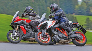 Vergleichstest: BMW S 1000 XR vs. KTM 1290 Super Duke GT