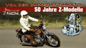 50 Jahre Z-Modelle – von der Z400 zur Z440LTD