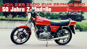 50 Jahre Z-Modelle – von der Z500 zur Zephyr 550
