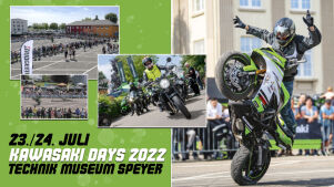 Kawasaki Days am Technik Museum Speyer finden am 23.07. und 24.07.2022 statt