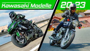 Kawasakis  Bestseller gehen 2023 mit neuen Farben und Preisen an den Start