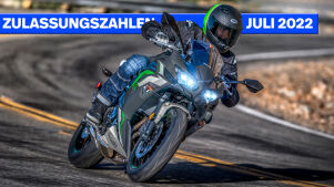 Zulassungszahlen Juli 2022 – Lieferprobleme? Motorradmarkt gibt nach