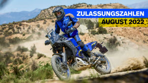 Zulassungszahlen August 2022 – „Suzuki is back“ und „Ténéré bekommt Gesellschaft“