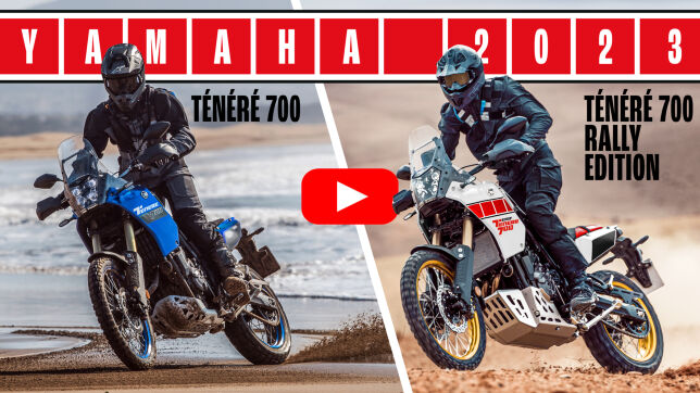 Yamaha „Ténéré 700“ und „Ténéré 700 Rally Edition“ 2023