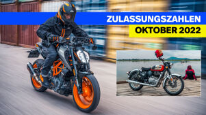 Zulassungszahlen Oktober 2022 – Roller auf dem Vormarsch