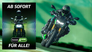 Ohne Kilometerbegrenzung: Kawasaki gewährt vier Jahre Garantie