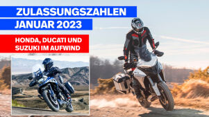 Zulassungszahlen Januar – wird 2023 das Jahr der Zweiräder?