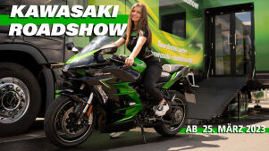 Kawasaki-Roadshow auch 2023 wieder auf Tour