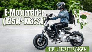 E-Motorräder (125er-Klasse) – die Leichtfüßigen