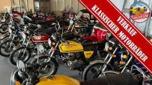 Klassische Motorräder – Verkauf von umfangreicher Sammlung 