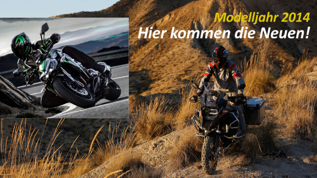 Motorräder 2014 – hier kommen die Neuen!