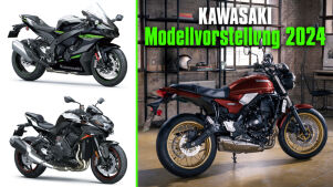 Kawasaki: Neue Ninja ZX-4RR und viele neue Farben für 2024