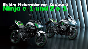 Kawasaki Ninja e-1 und Z e-1 – viel Geld fürs Motorrad