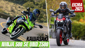 Kawasaki Ninja 500 SE und Z500 – ZUWACHS IN DER MITTELKLASSE