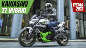 Kawasaki Z7 Hybrid – es grünt so grün!