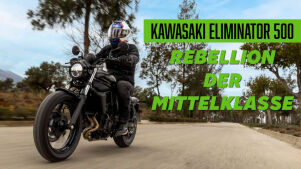 Kawasaki Eliminator 500 – Rebellion der Mittelklasse!