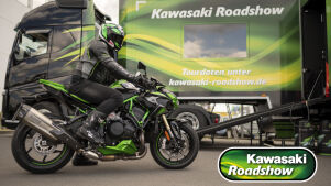 Kawasaki Roadshow 2024 –  neue Modelle vor Ort testen