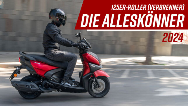 125er-Roller (Verbrenner) 2024 – Die Alleskönner