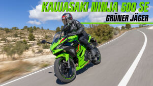 Test-Telegramm Kawasaki Ninja 500 SE