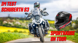 Schuberth S3 – Sporthaube on Tour