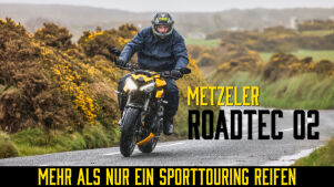 Ausprobiert: Metzeler Roadtec 02 – mehr als nur ein Sporttouring Reifen