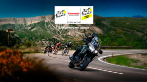Kawasaki als offizieller Motorradpartner für europäische Fahrrad-Straßenrennen