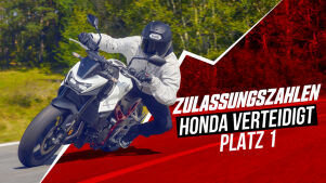 Zulassungszahlen Zweiräder – Honda uneinholbar