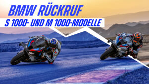 BMW-Rückruf S 1000- und M 1000-Modelle
