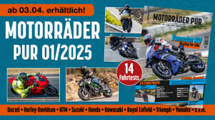 Motorräder PUR 01/2025 – ab sofort erhältlich!