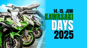 Kawasaki Days 2025 in Speyer: Action, Probefahrten und Jubiläumsverlosung