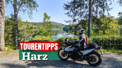 Die beliebtesten Motorradtouren durch den Harz