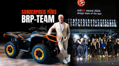 Red Dot Award 2025 fürs Designteam von BRP