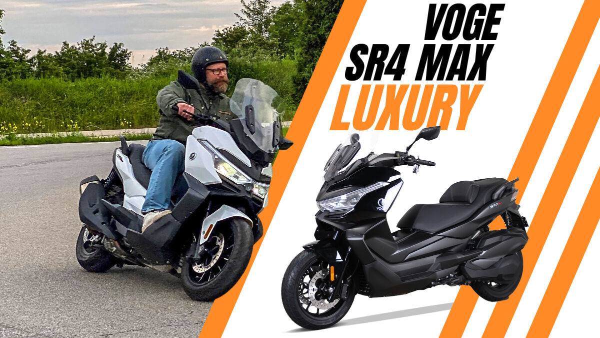 Voge SR4 Max – So fährt das Roller-Topmodell aus China 