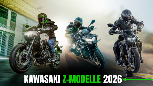 Kawasakis Z-Modelle Modelljahr 2026