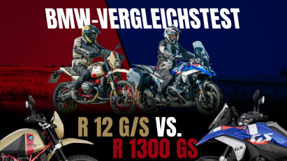 Vergleichstest: BMW R 1300 GS vs. BMW R 12 G/S